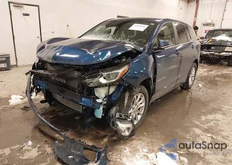 2021 Chevrolet Equinox Awd Lt из США, поврежденный, VIN 3GNAXUEV2ML325308